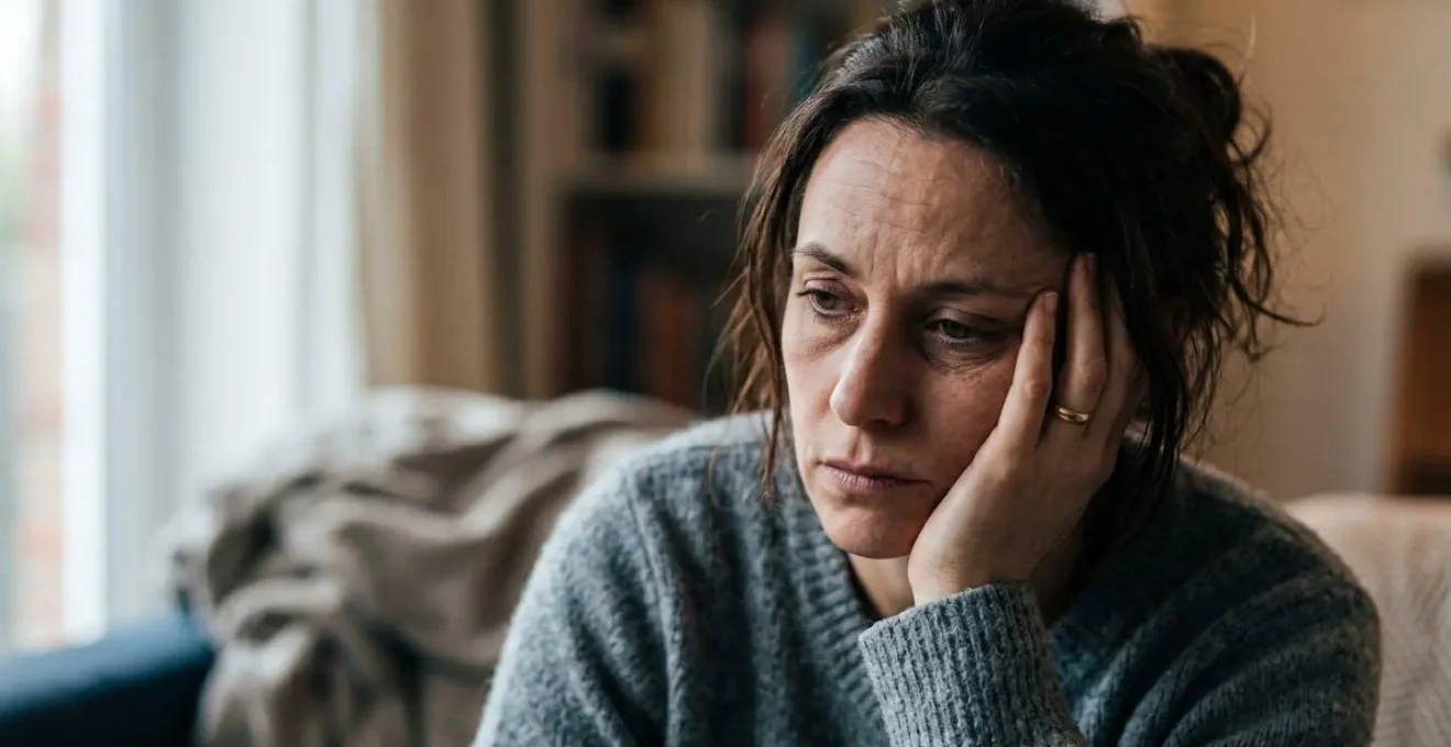 Portrait serré d'un senior exprimant la fatigue et le stress lié au surinvestissement bénévole