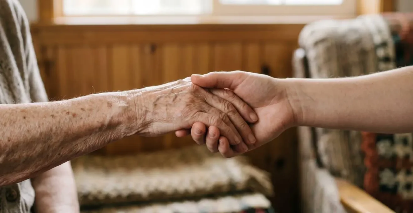 Rencontre intergénérationnelle dans un cadre communautaire chaleureux